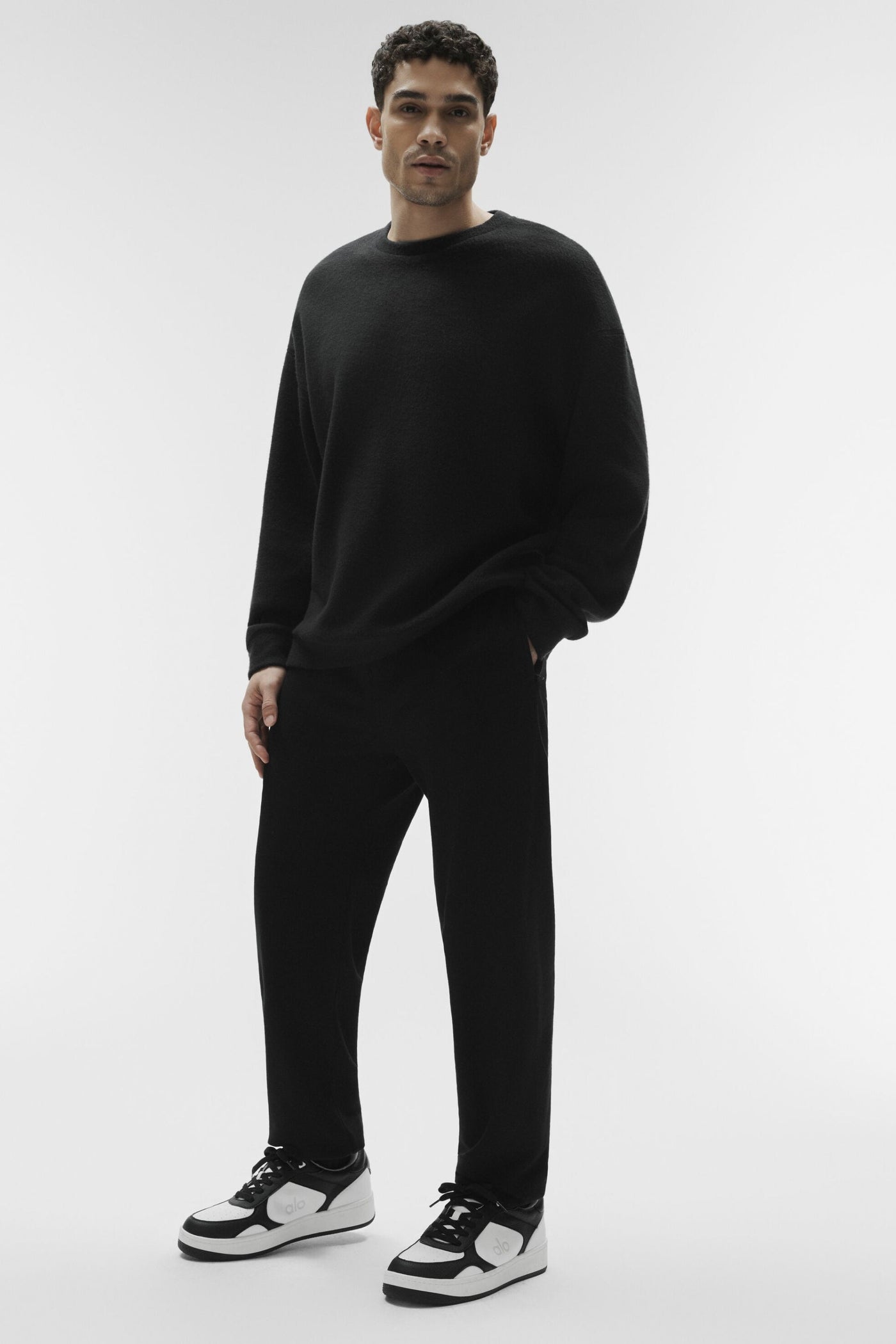 Sweat-Shirt Col Ras-Du-Cou Triumph Restore - Noir