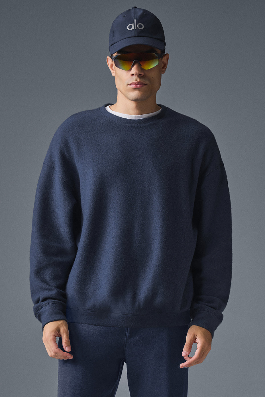 Sweat-Shirt Col Ras-Du-Cou Triumph Restore - Navy