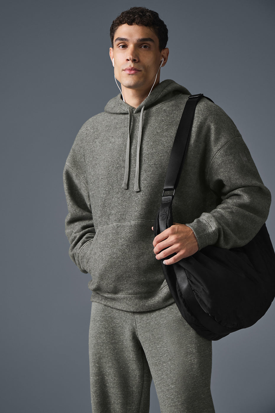 Sweat À Capuche Triumph Restore - Grey Triblend