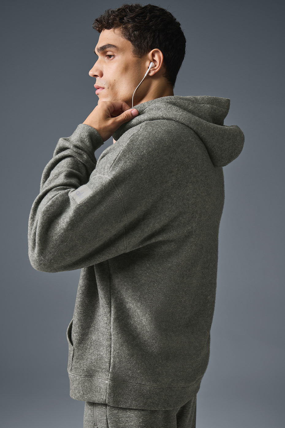 Sweat À Capuche Triumph Restore - Grey Triblend
