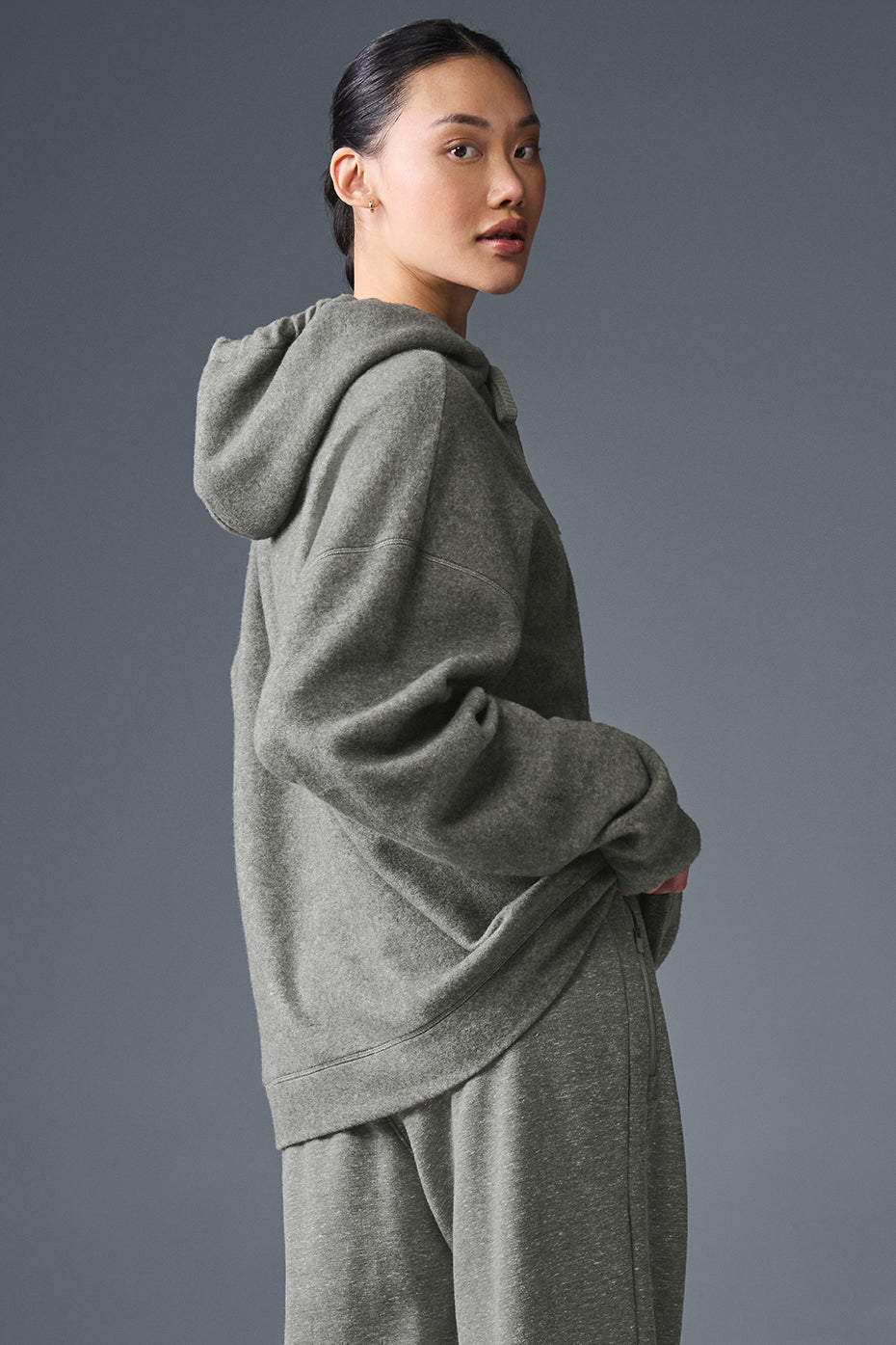 Sweat À Capuche Triumph Restore - Grey Triblend