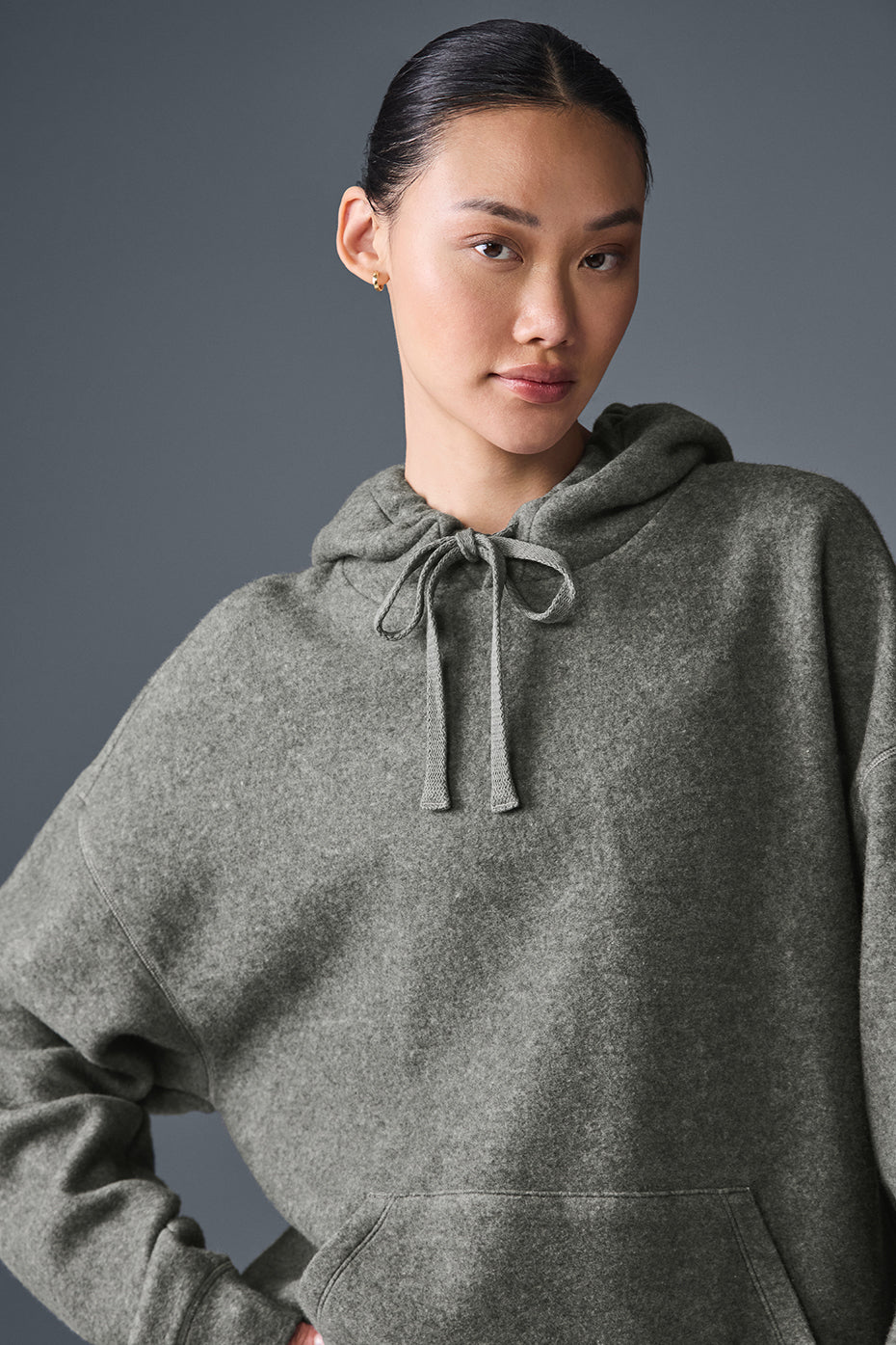 Sweat À Capuche Triumph Restore - Grey Triblend