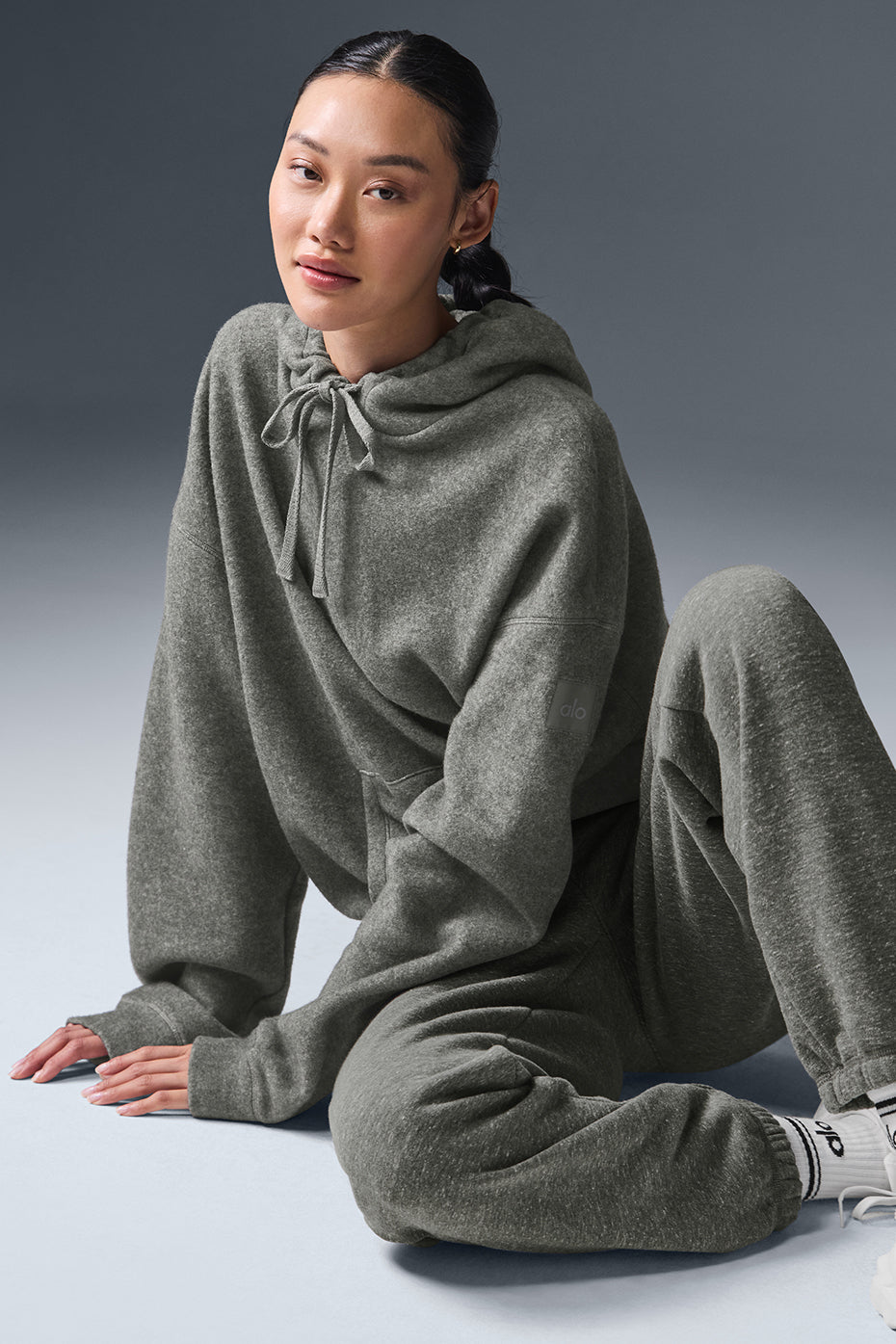 Sweat À Capuche Triumph Restore - Grey Triblend