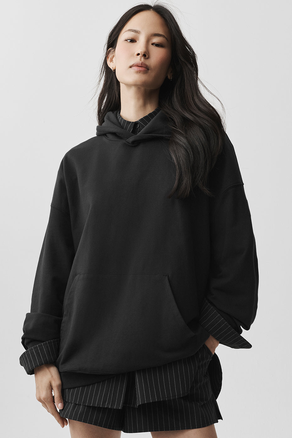 Sweat À Capuche Double Take - Noir