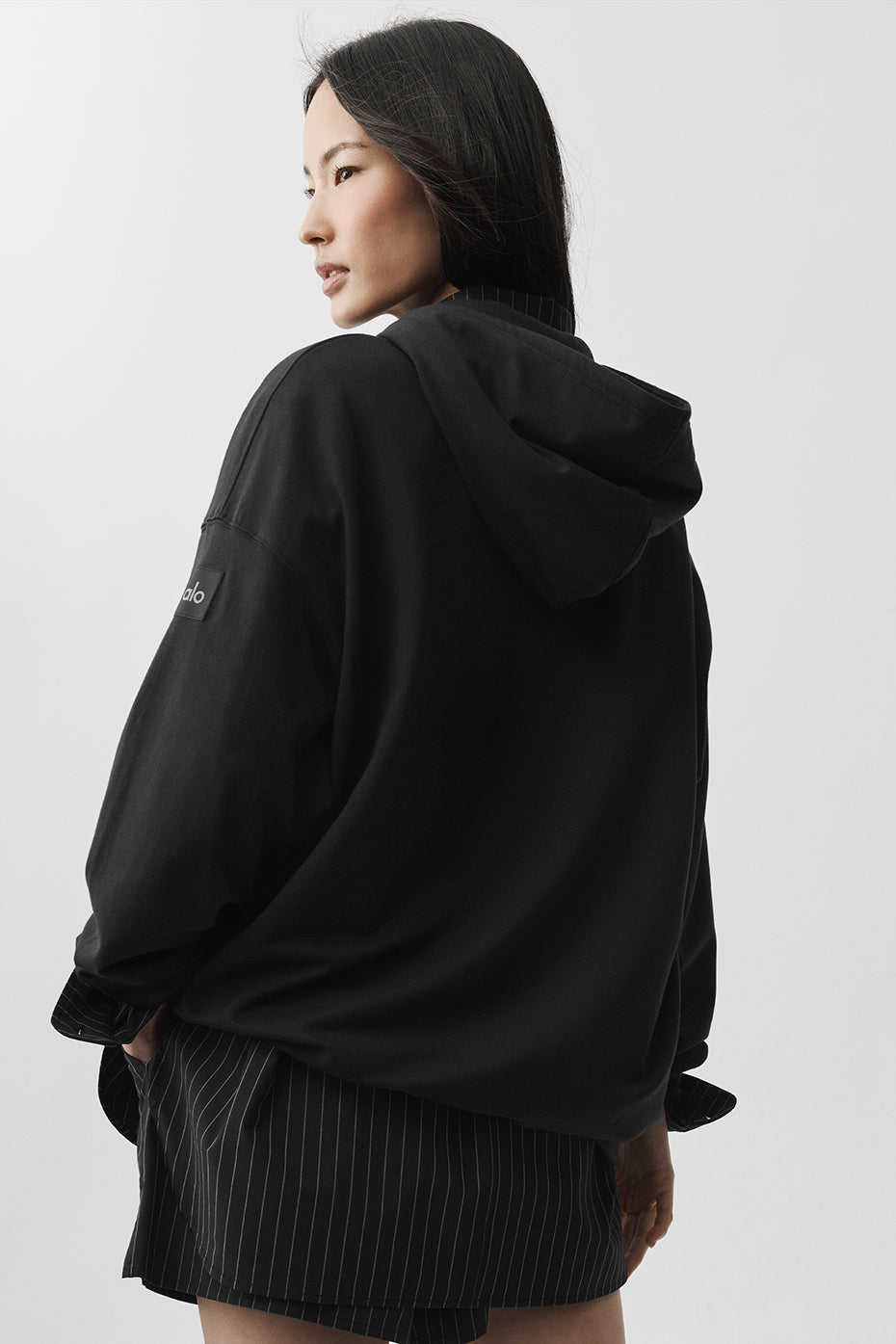 Sweat À Capuche Double Take - Noir