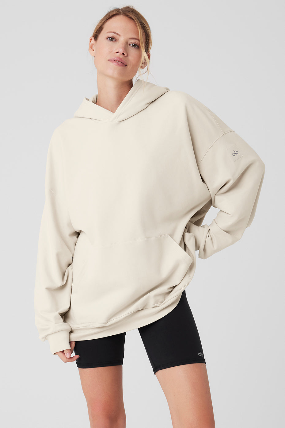 Sweat À Capuche Double Take - Bone
