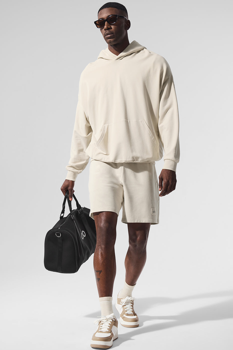 Sweat À Capuche Double Take - Bone