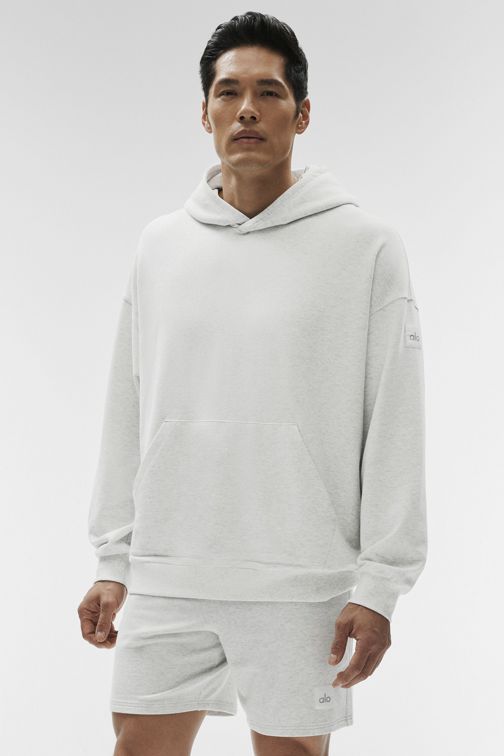 Sweat À Capuche Double Take - White Heather