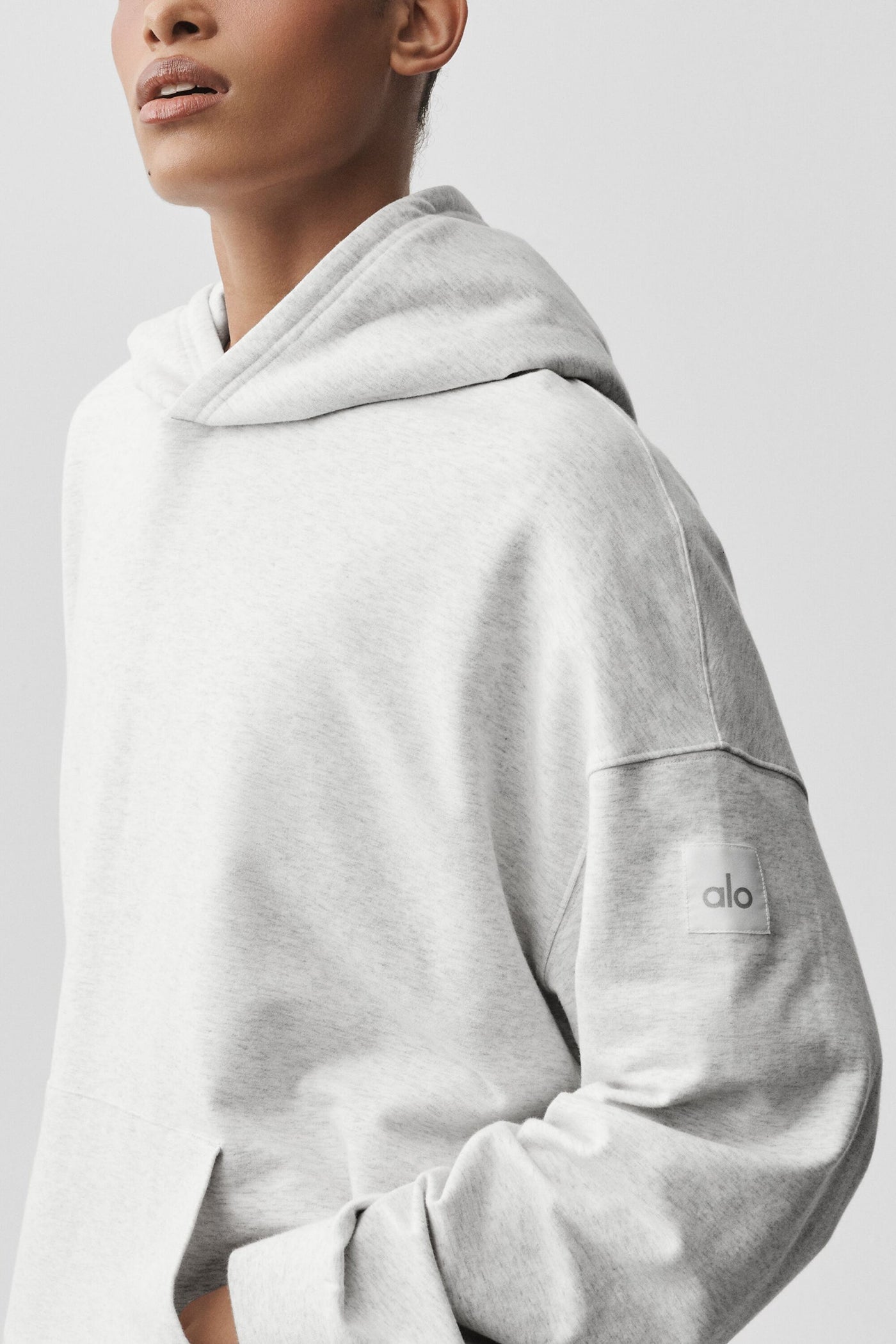 Sweat À Capuche Double Take - White Heather