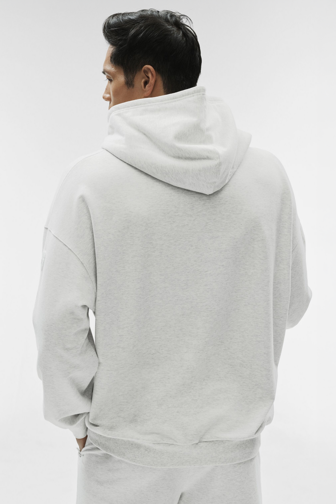 Sweat À Capuche Double Take - White Heather
