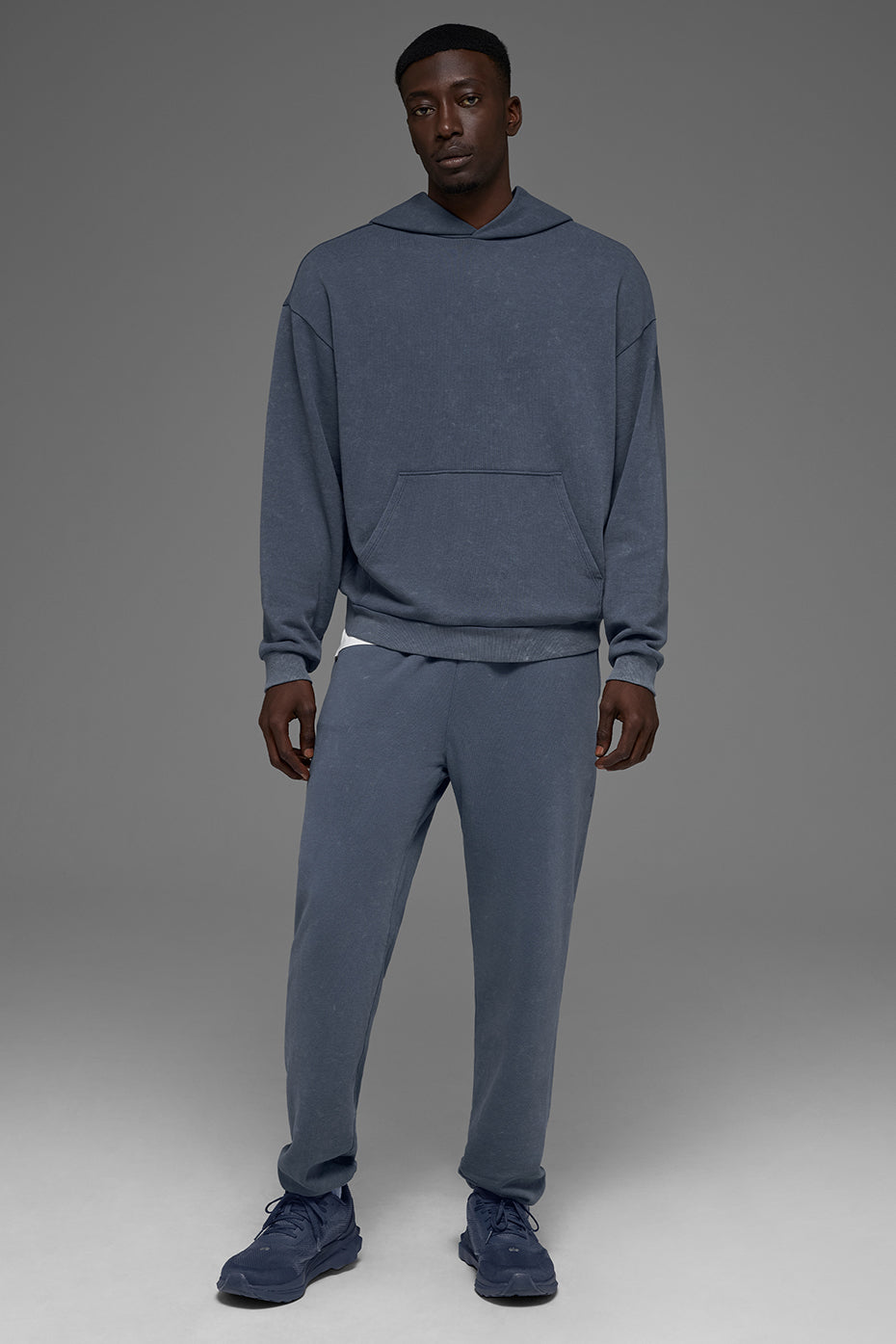 Sweat À Capuche Effet Délavé Chill Vintage - Bluestone Wash