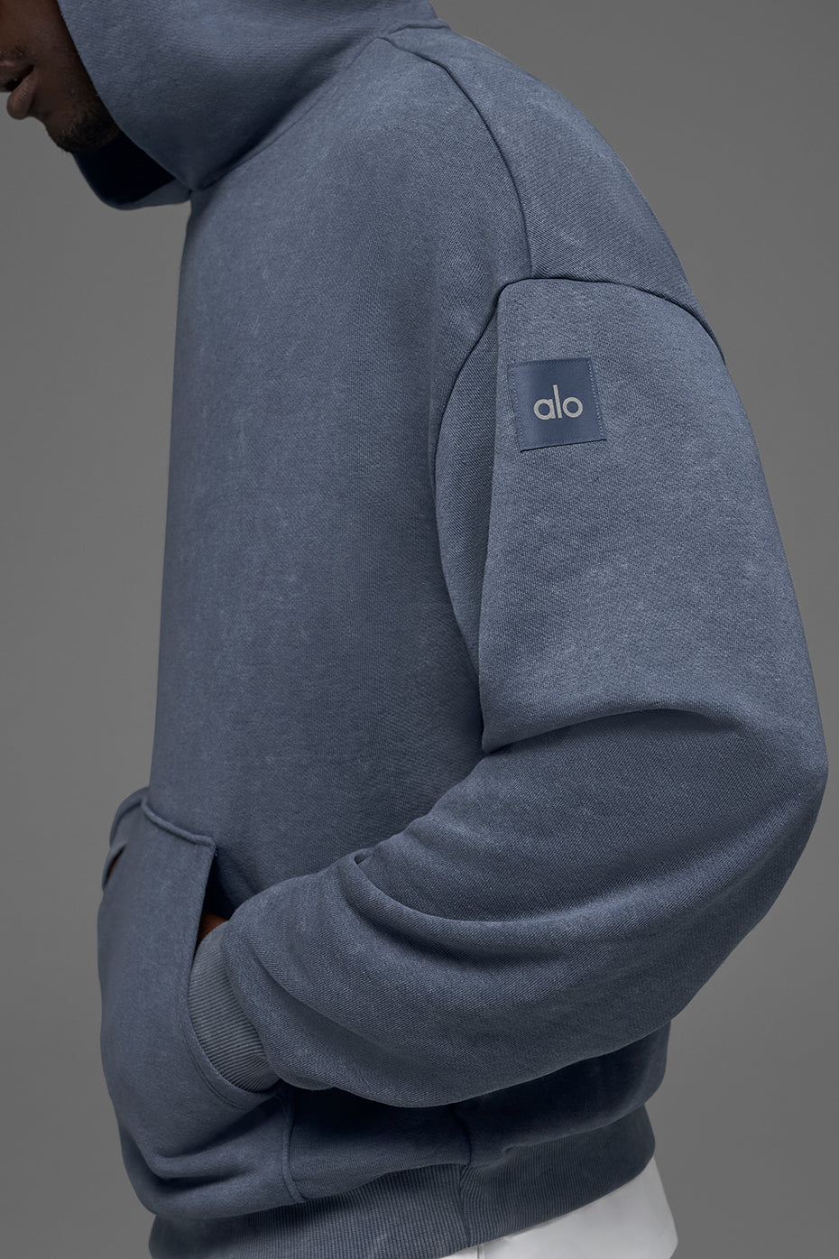 Sweat À Capuche Effet Délavé Chill Vintage - Bluestone Wash