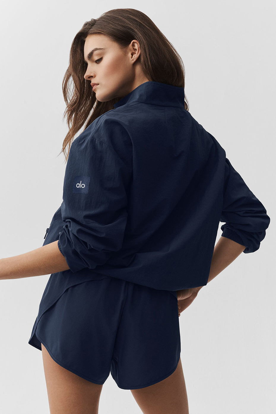Pull Léger Takeaway Track - Navy
