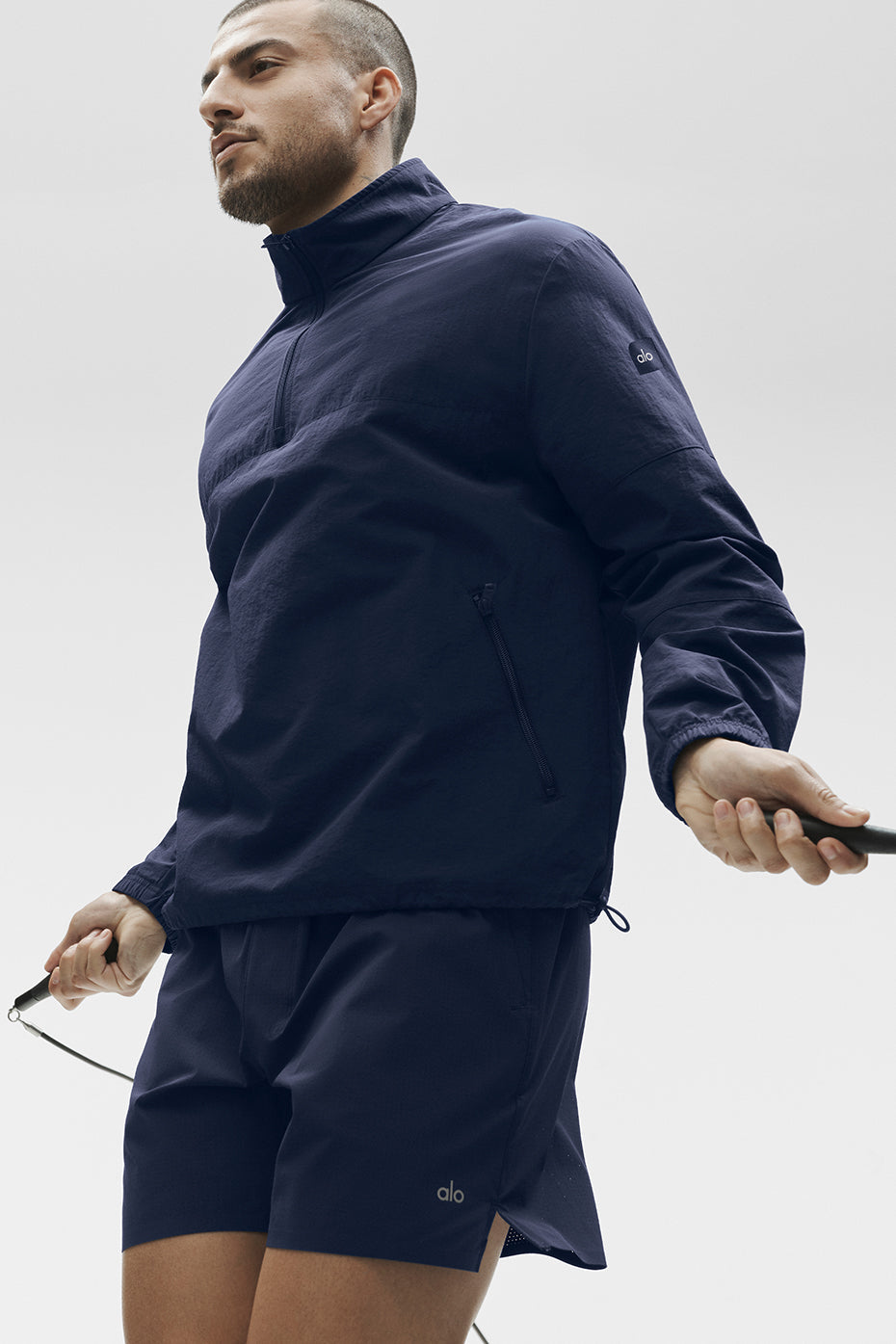 Pull Léger Takeaway Track - Navy