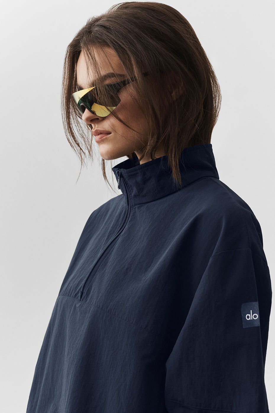 Pull Léger Takeaway Track - Navy