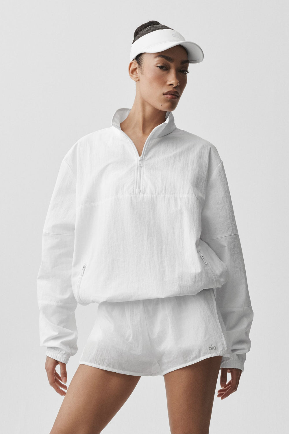 Pull Léger Takeaway Track - Blanc