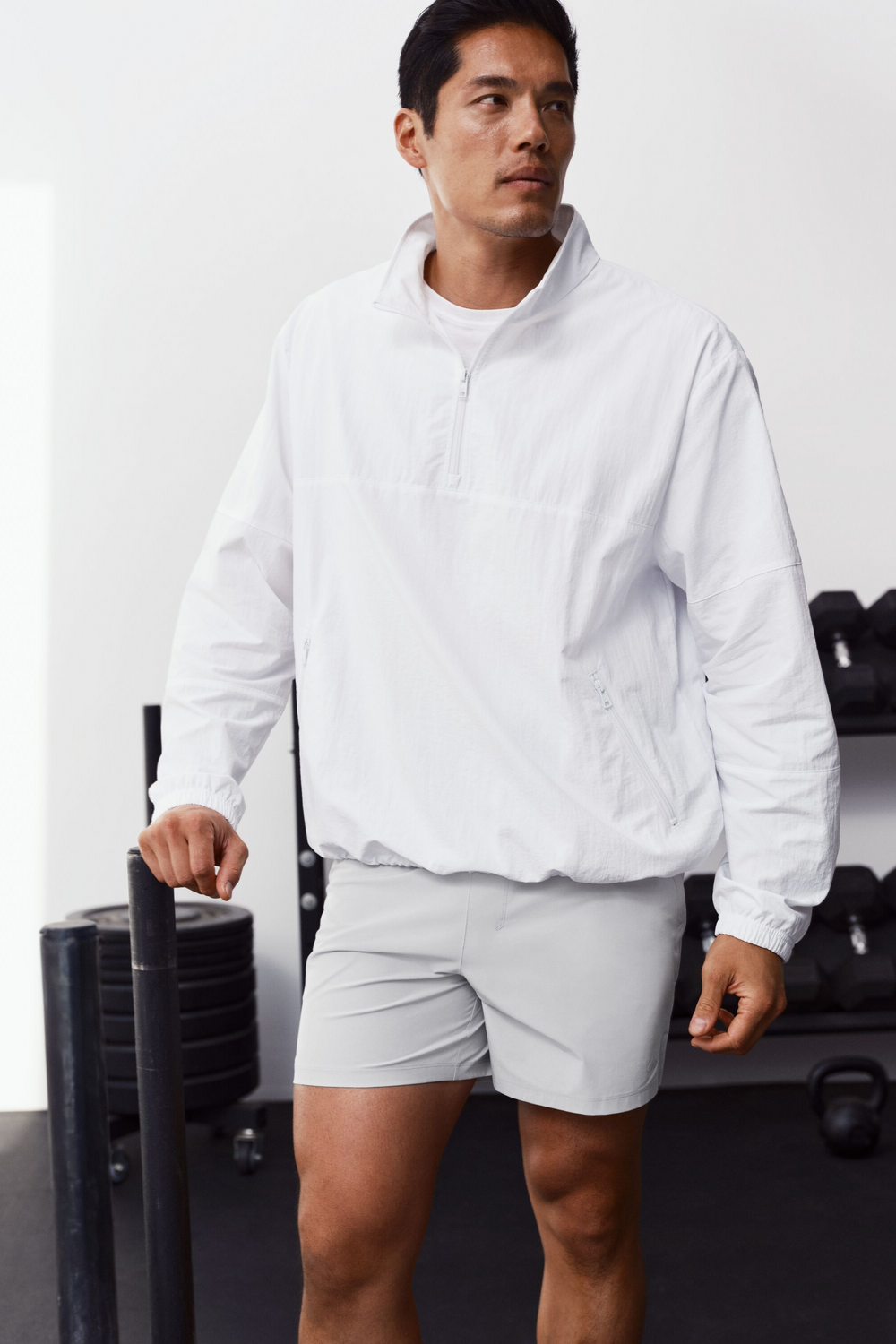 Pull Léger Takeaway Track - Blanc