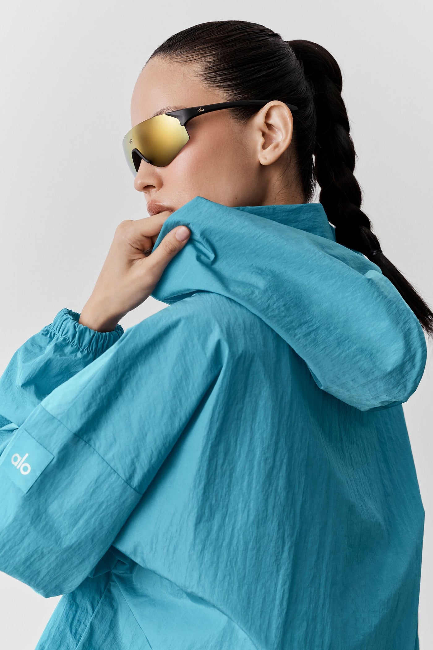 Pull À Capuche Axis - Blue Breeze