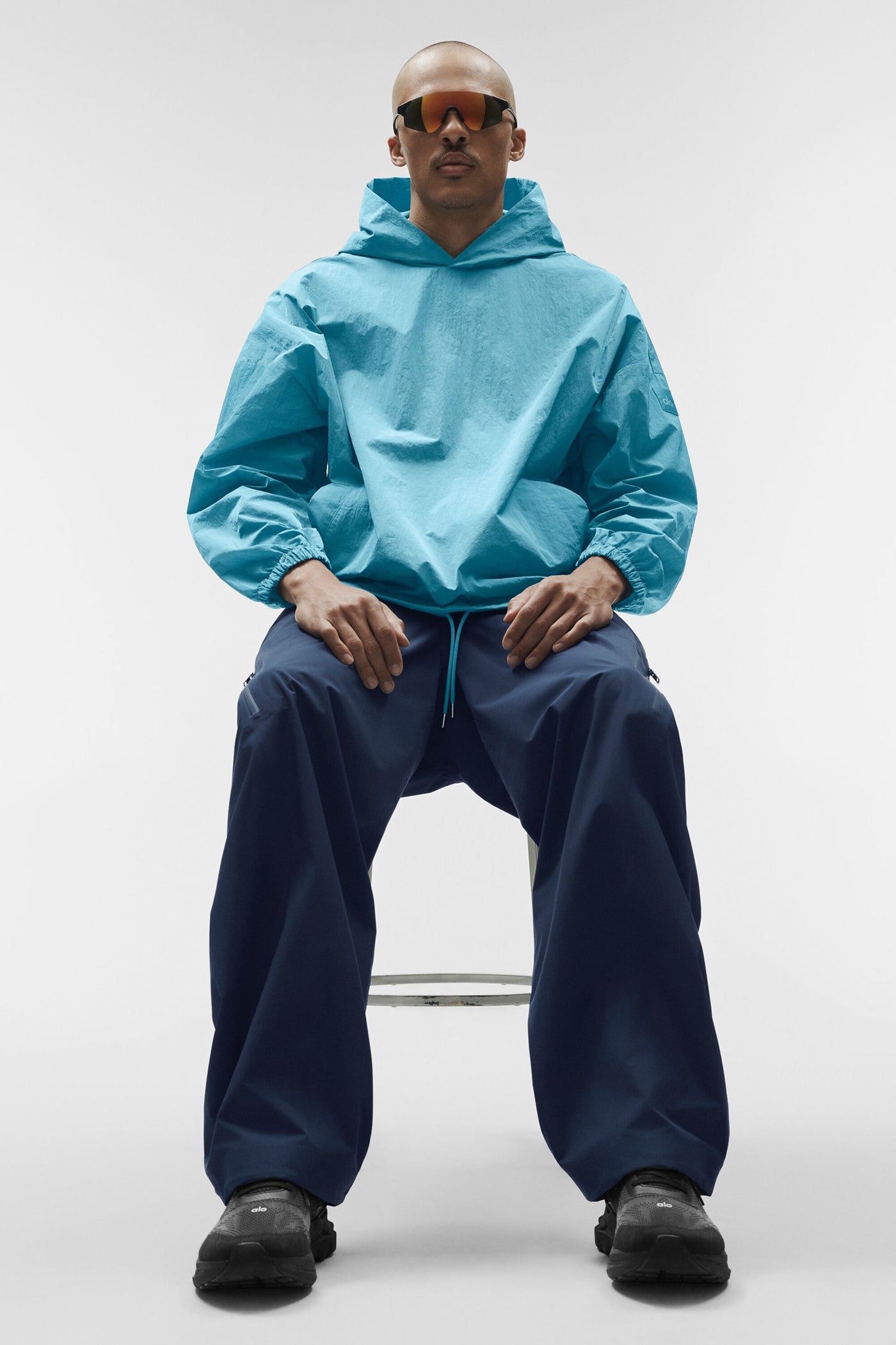 Pull À Capuche Axis - Blue Breeze