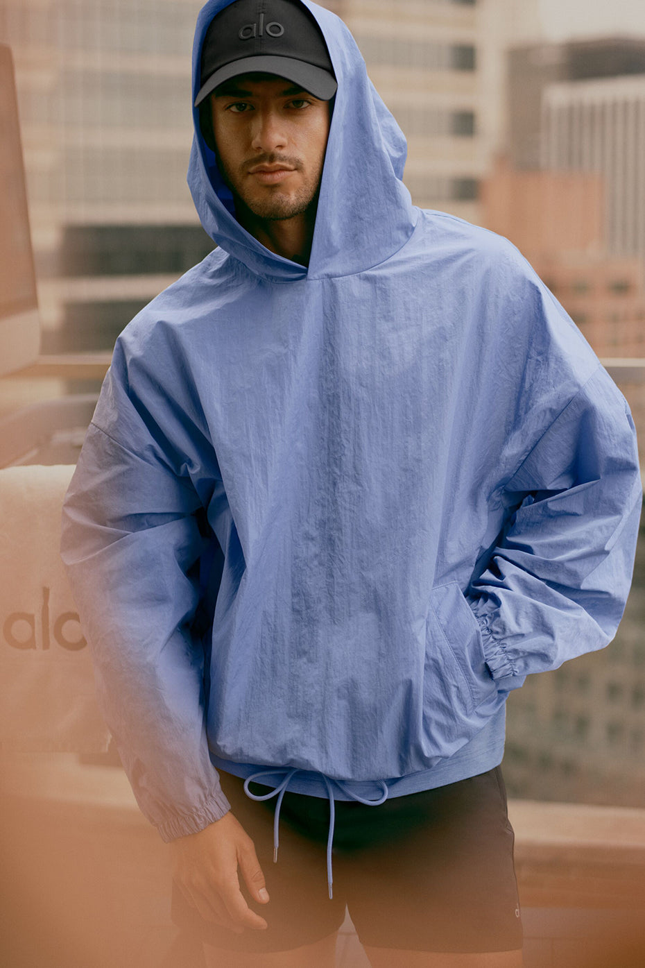 Pull À Capuche Axis - Provence Blue