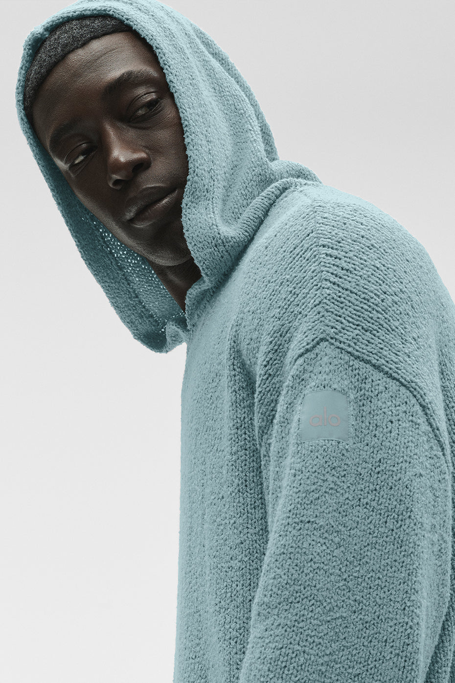 Sweat À Capuche En Maille Texturée - Desert Sage