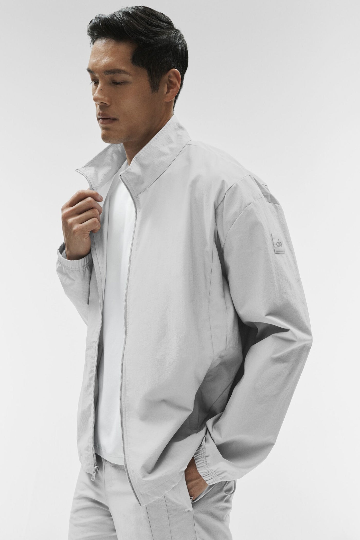 Veste Zippée Takeaway Track - Titanium