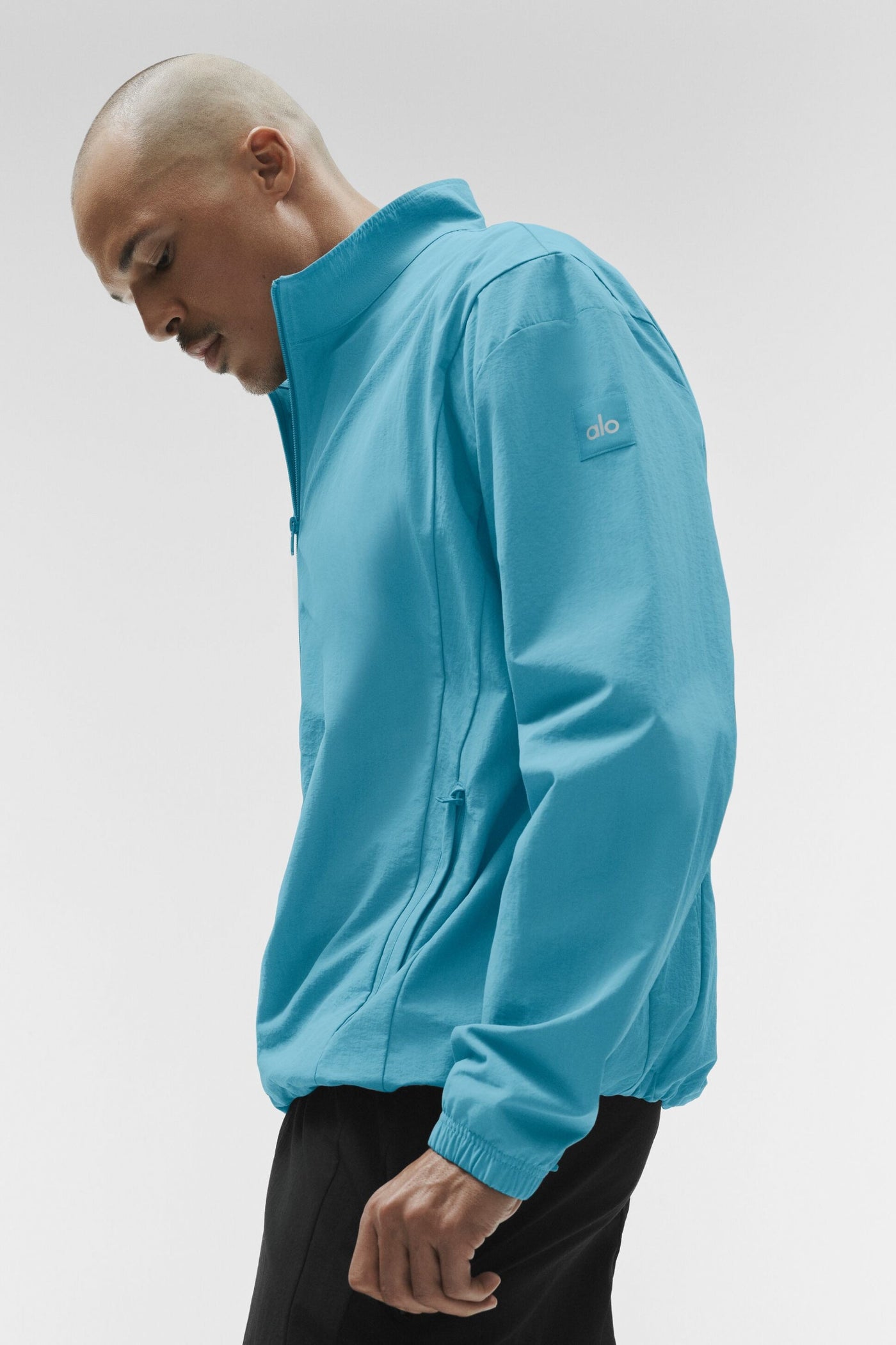 Veste Zippée Takeaway Track - Blue Breeze