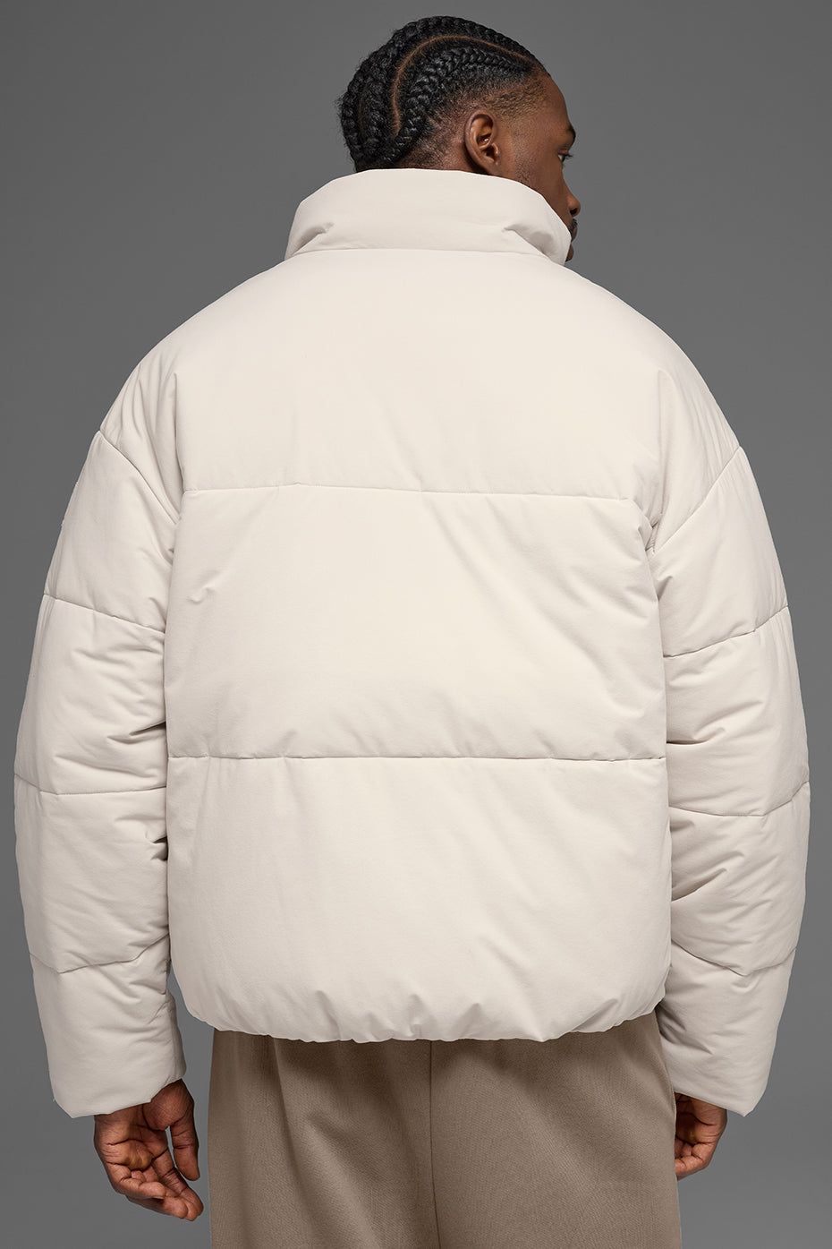 Doudoune En Tissu Stretch Street - Bone