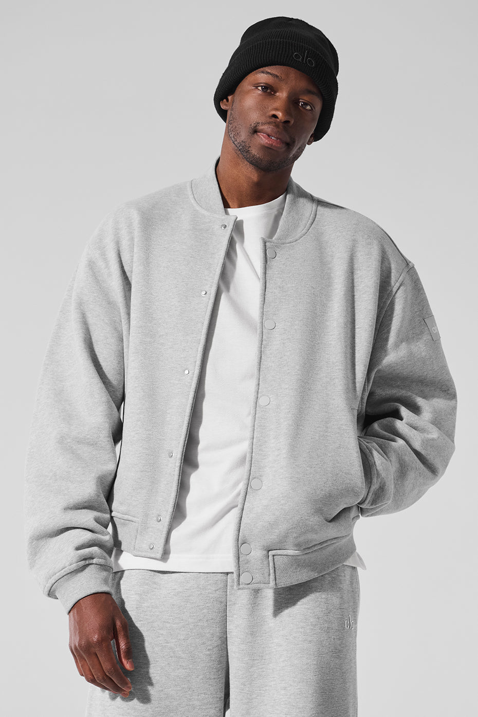 Veste Renown Varsity - Athletic Heather Grey