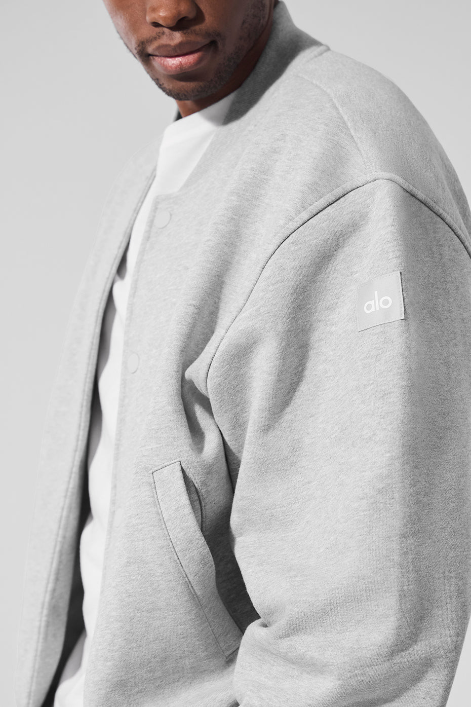Veste Renown Varsity - Athletic Heather Grey