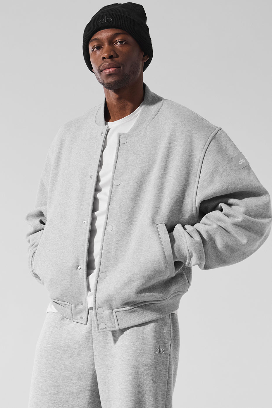 Veste Renown Varsity - Athletic Heather Grey