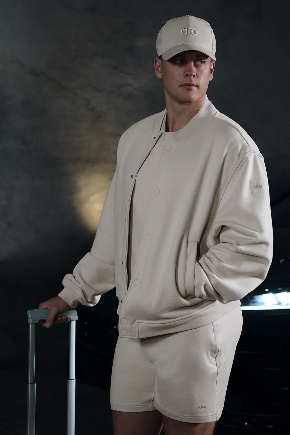 Veste Renown Varsity - Bone