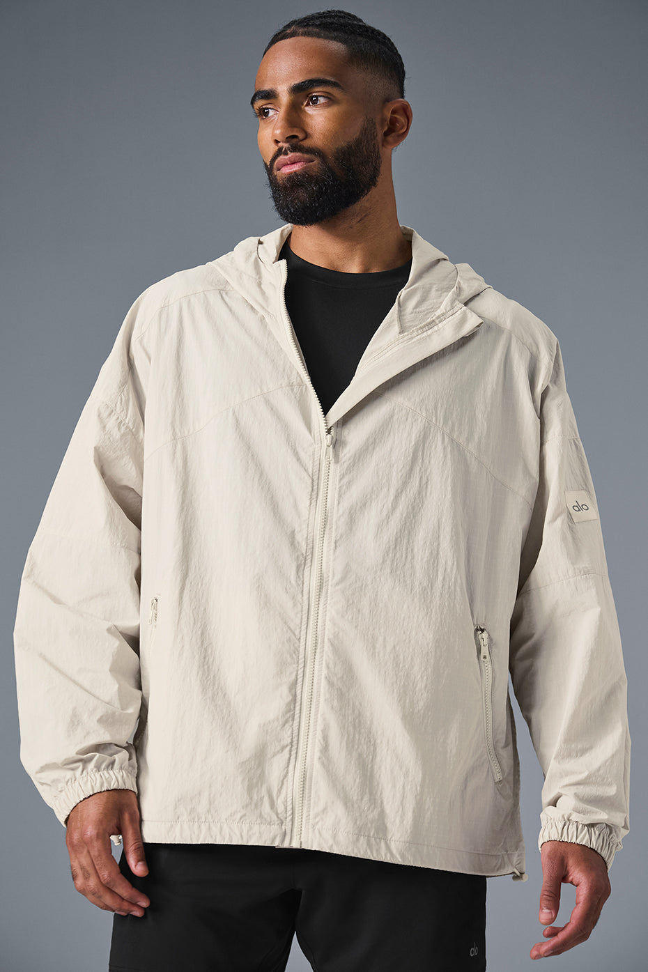 Veste De Survêtement En Nylon Ripstop Vantage - Bone