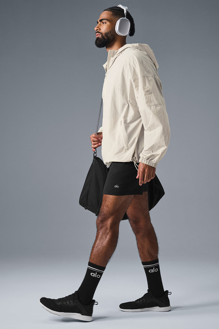 Veste De Survêtement En Nylon Ripstop Vantage - Bone