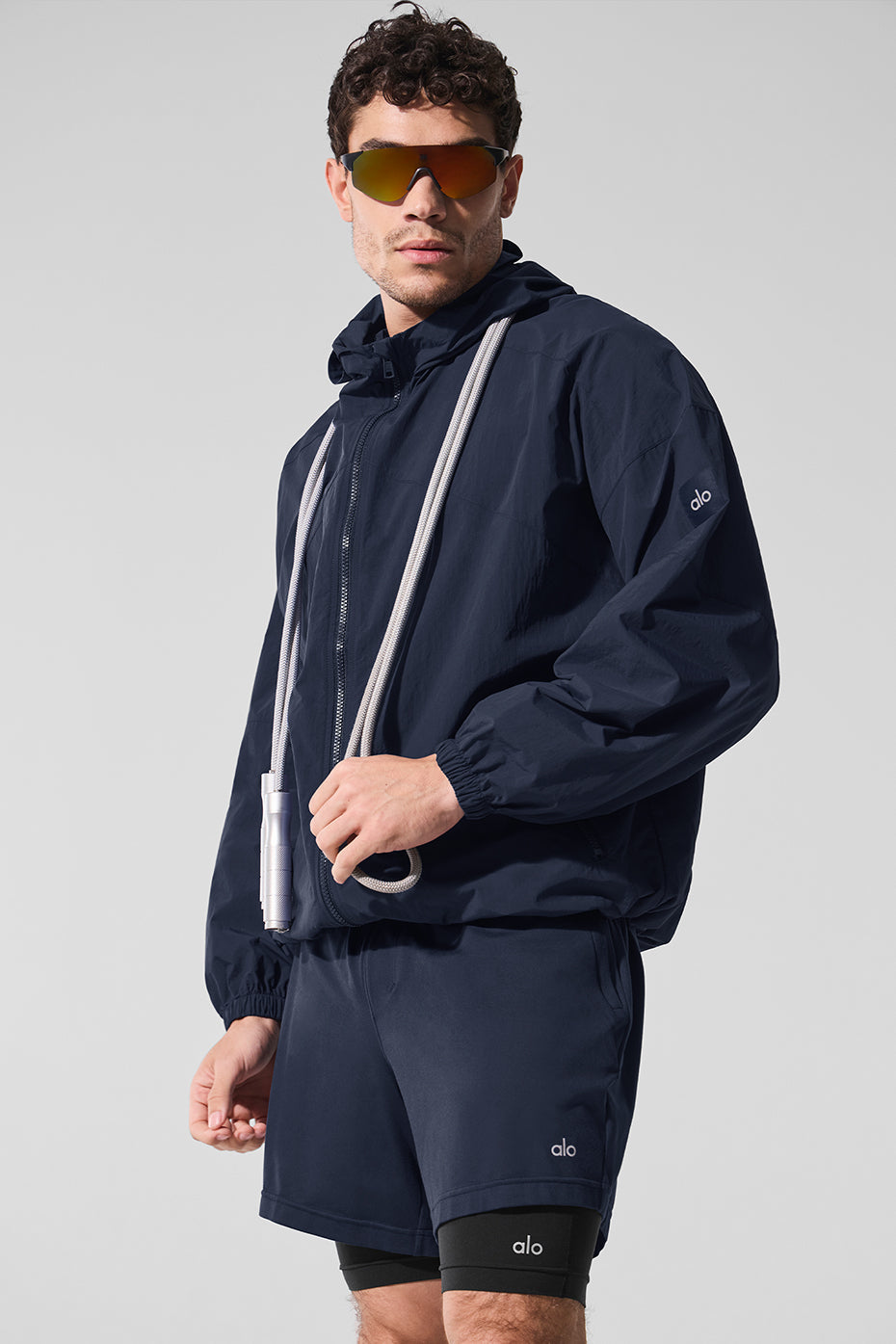 Veste De Survêtement En Nylon Ripstop Vantage - Navy