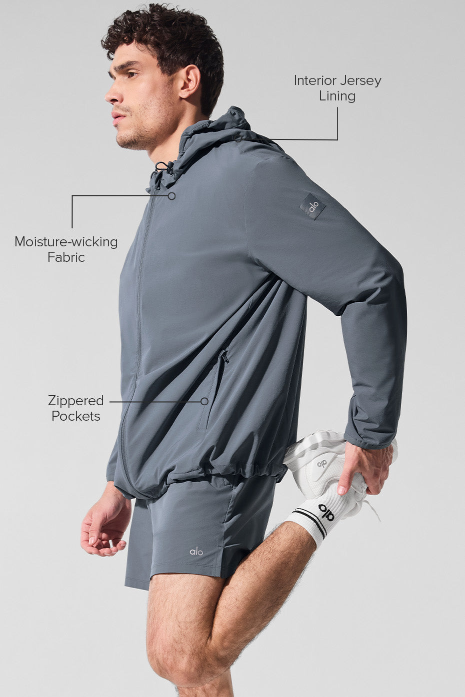 Veste Performance On-The-Go - Steel Grey