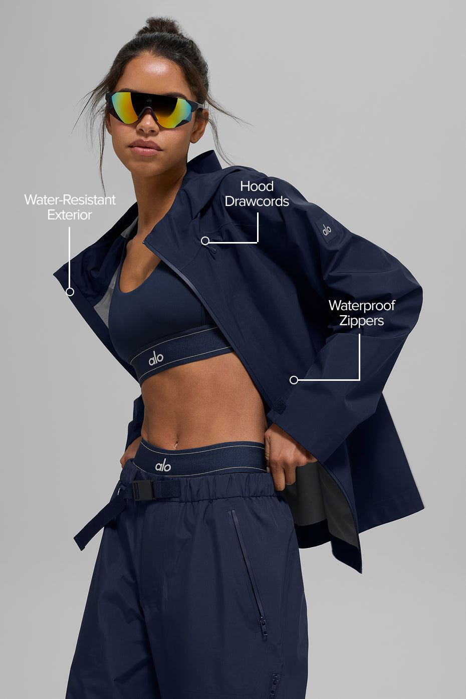 Veste Alpha Shell - Navy