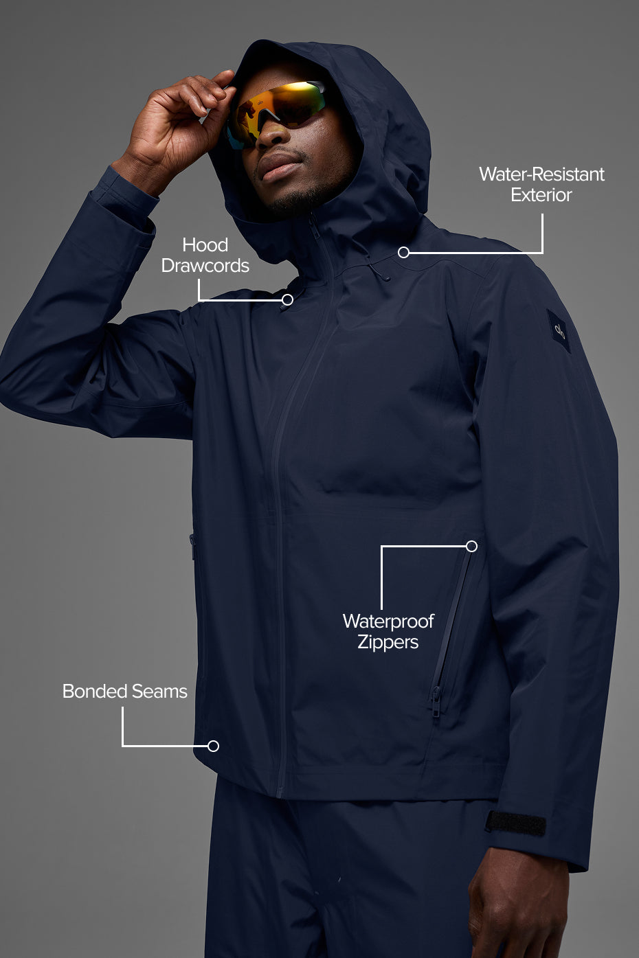 Veste Alpha Shell - Navy