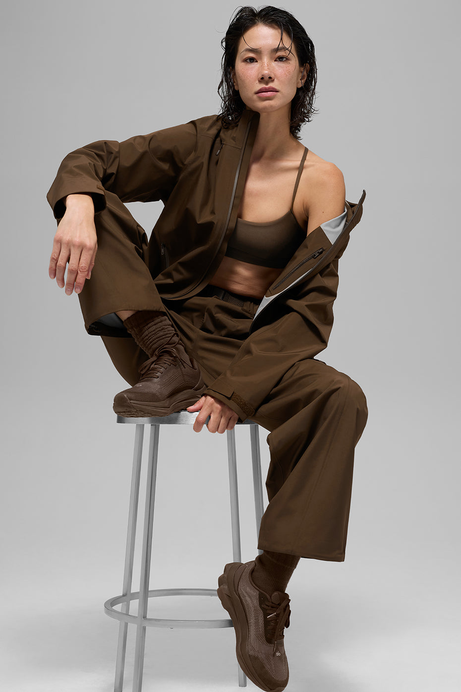Veste Alpha Shell - Espresso