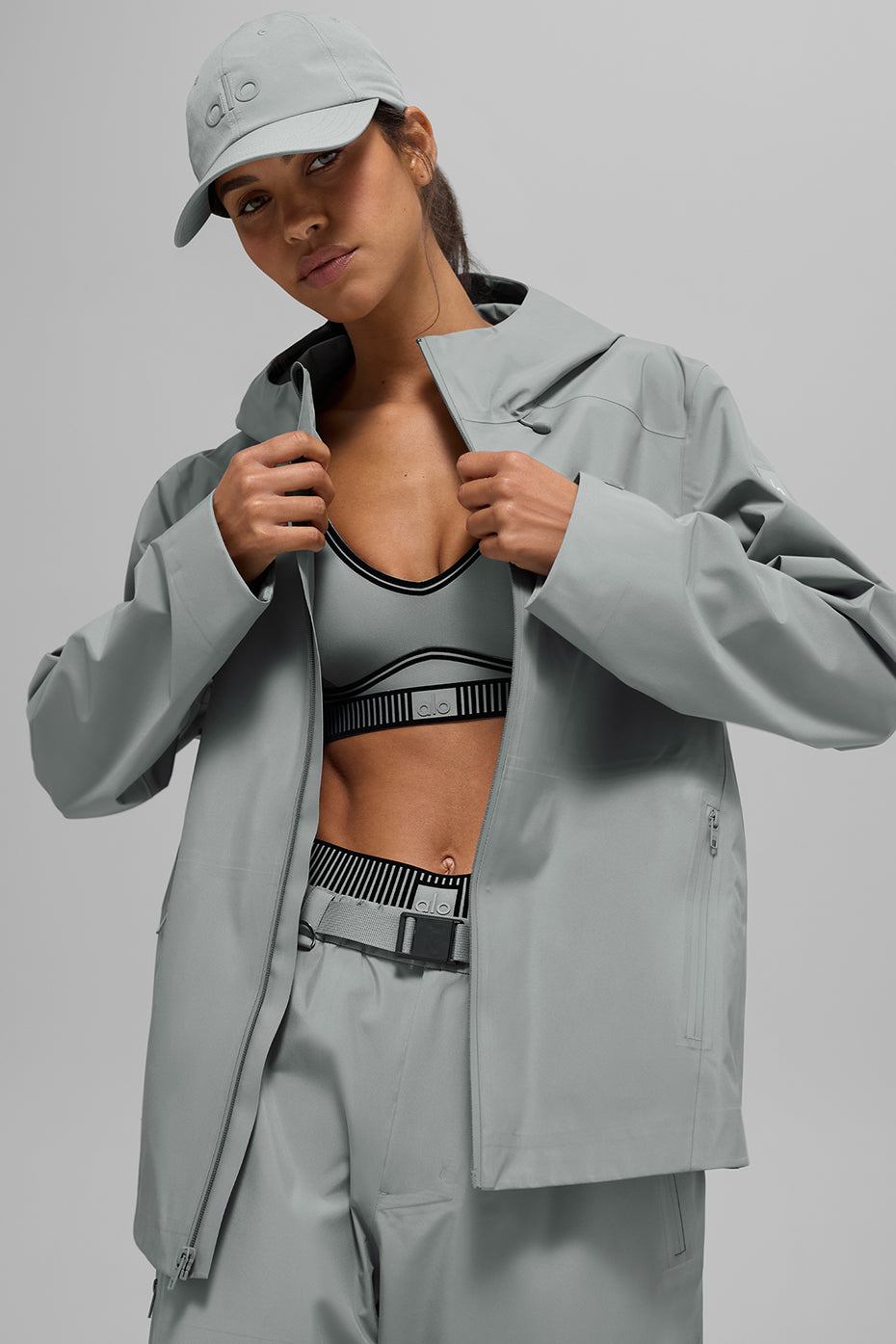 Veste Alpha Shell - Lunar Grey
