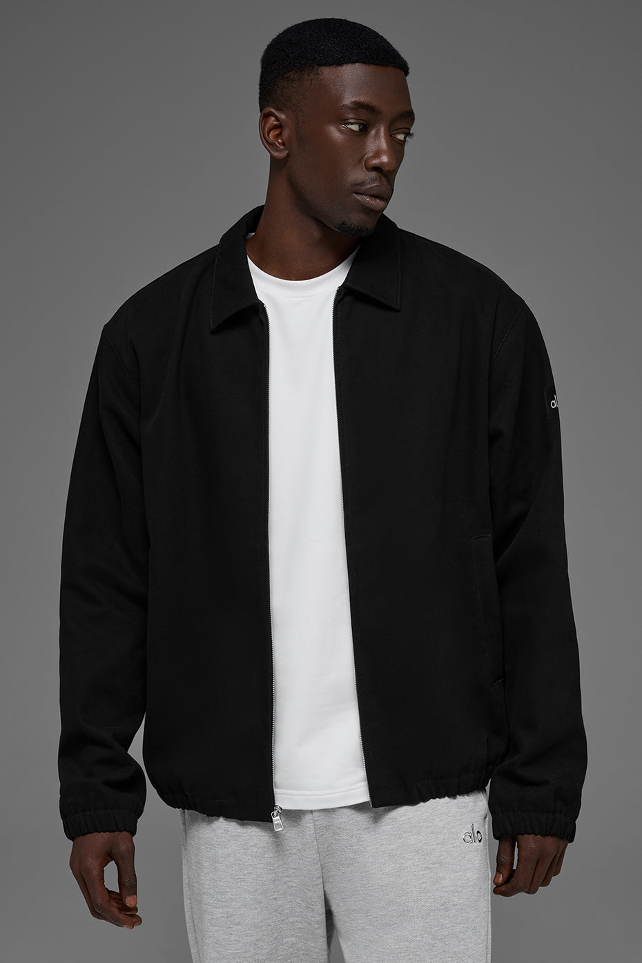 Veste En Toile De Coton Coaches - Noir
