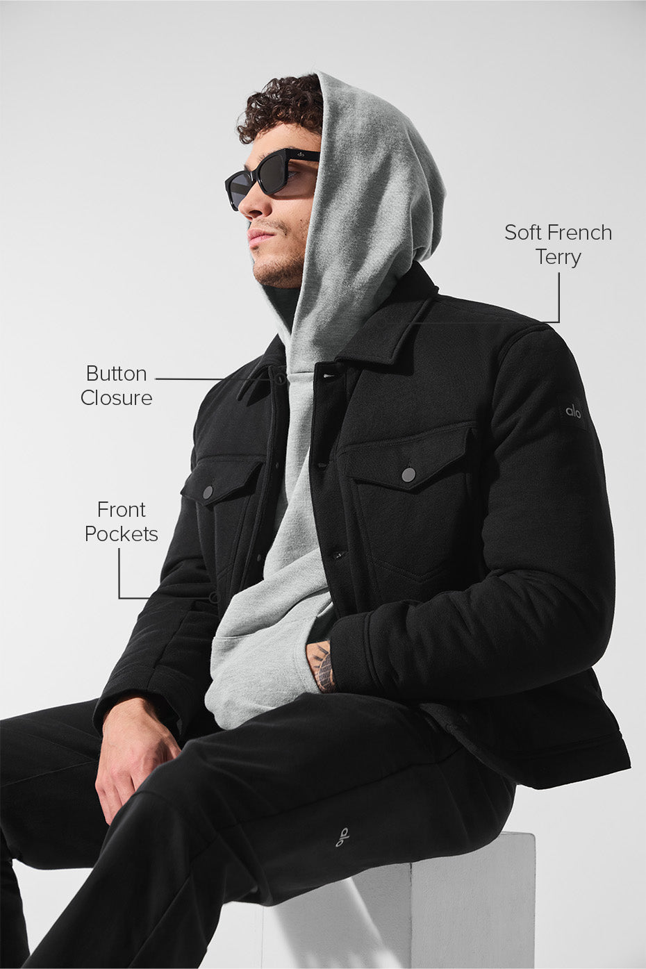 Veste Ease Trucker - Noir