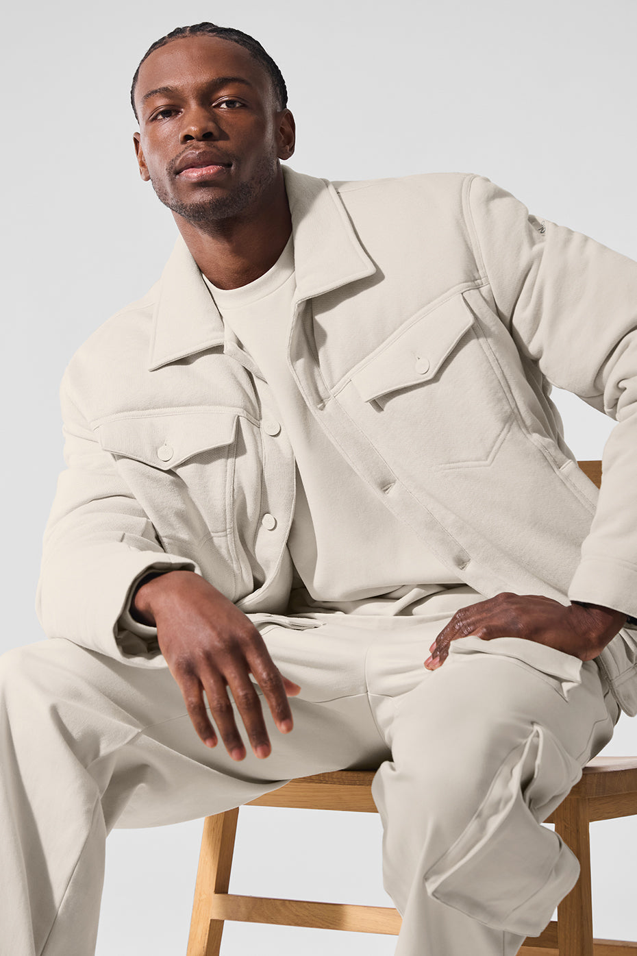 Veste Ease Trucker - Bone