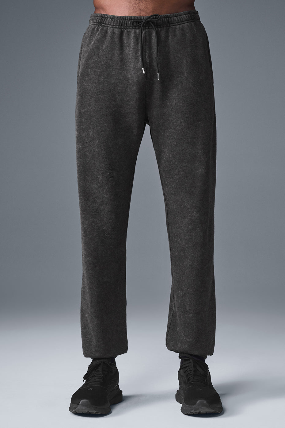 Pantalon De Survêtement Effet Délavé Chill Vintage - Black Wash