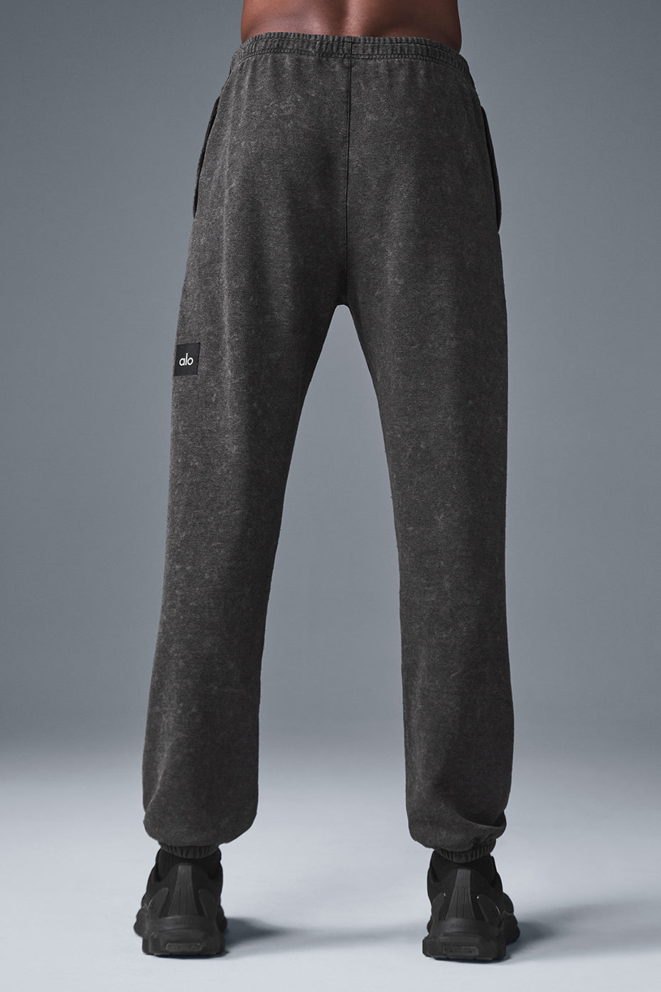 Pantalon De Survêtement Effet Délavé Chill Vintage - Black Wash