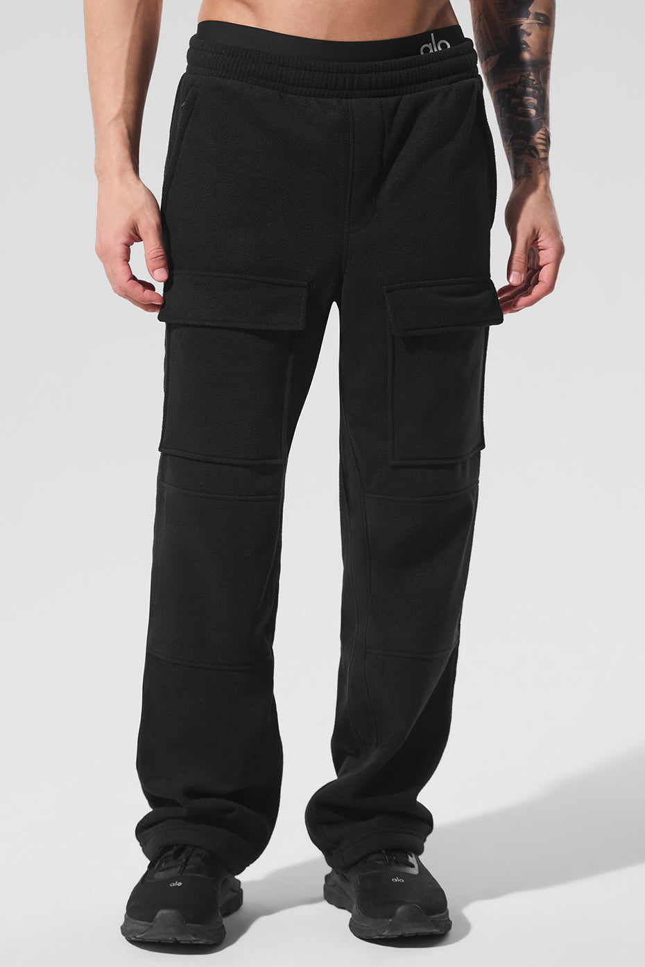 Pantalon Cargo En Polaire Ridge - Noir