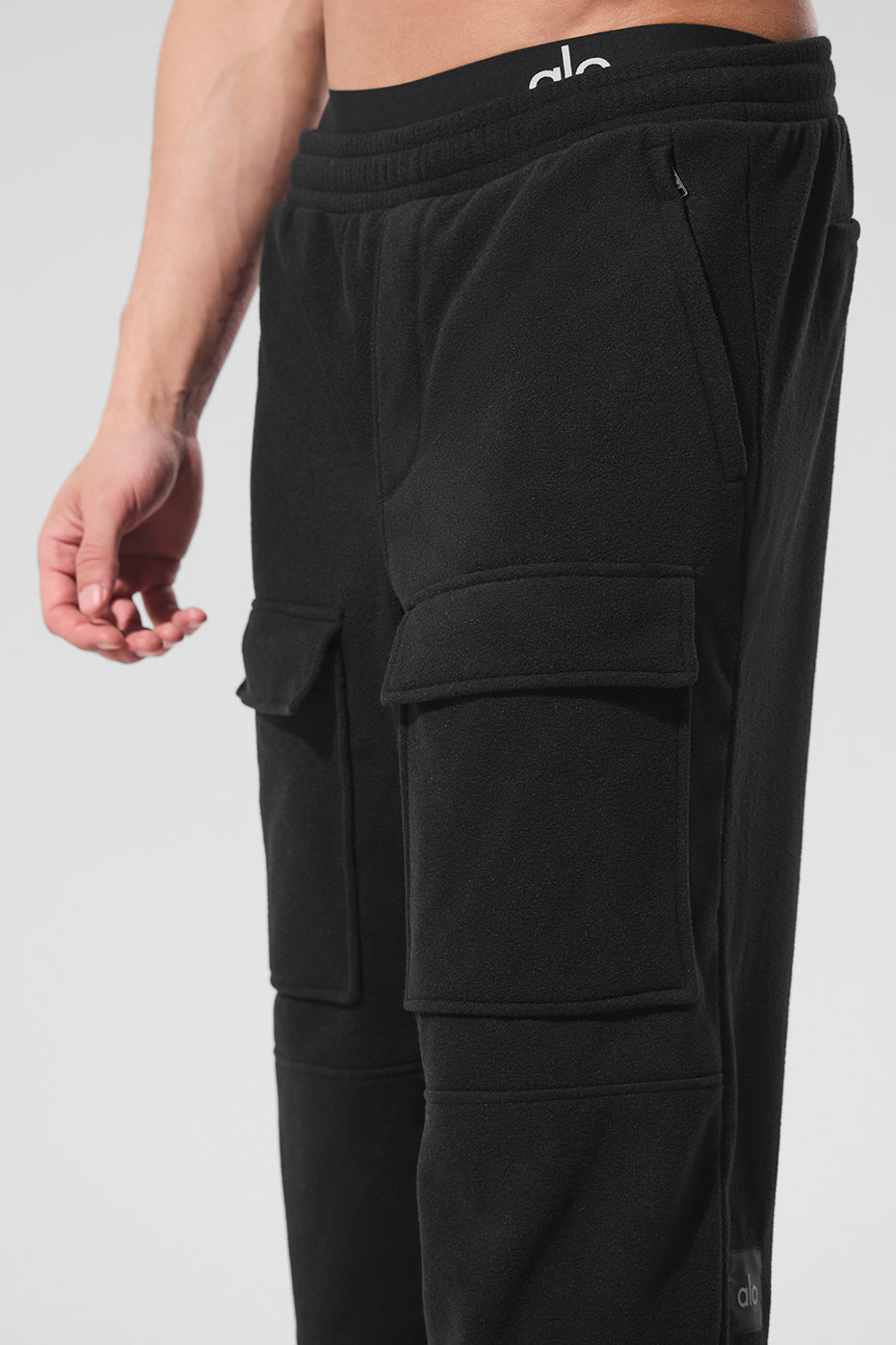 Pantalon Cargo En Polaire Ridge - Noir