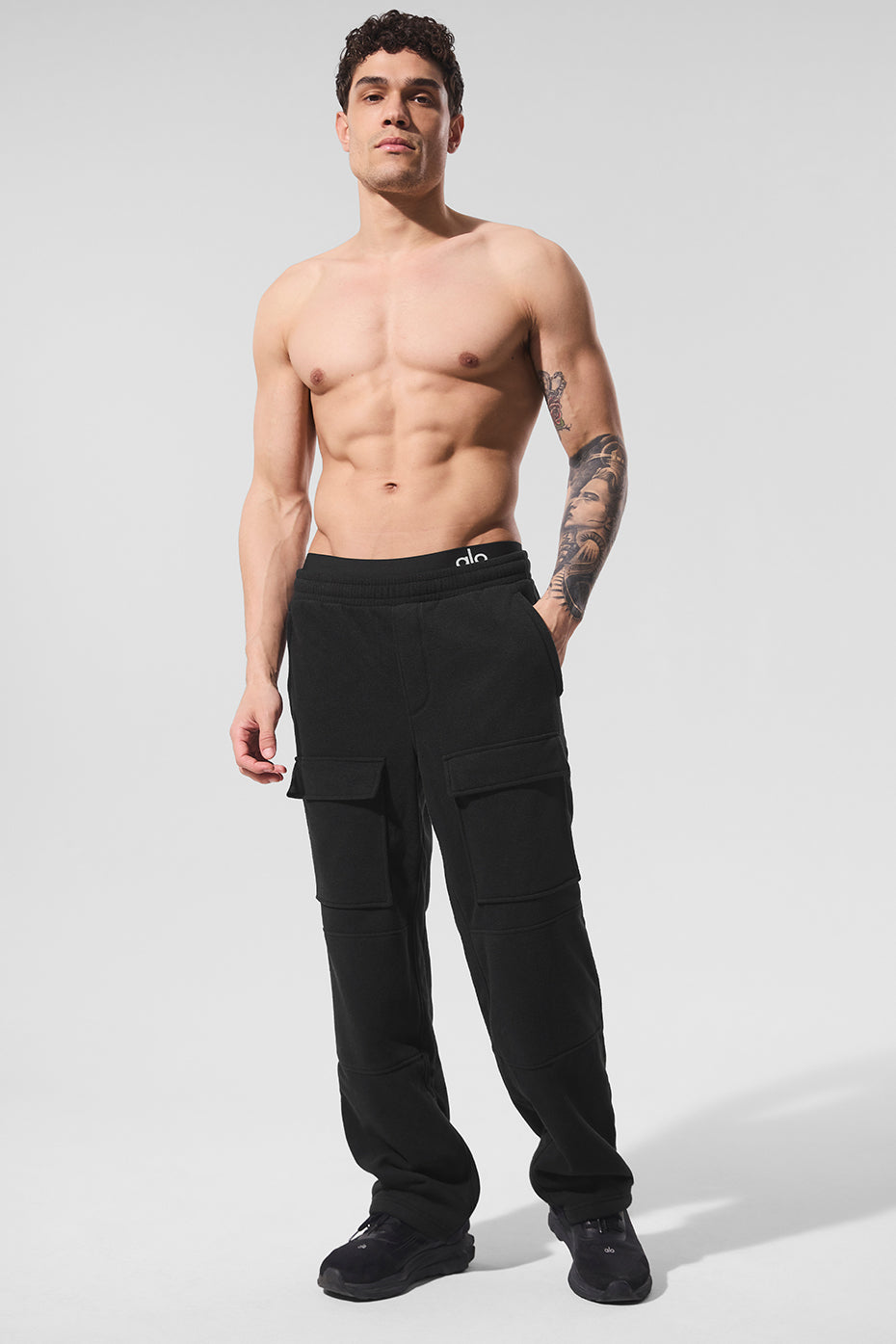 Pantalon Cargo En Polaire Ridge - Noir