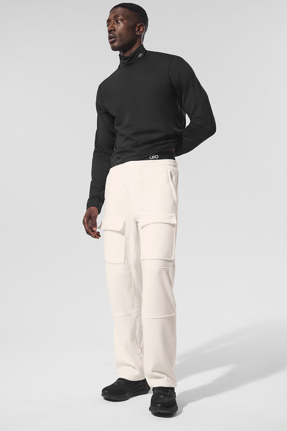 Pantalon Cargo En Polaire Ridge - Ivory