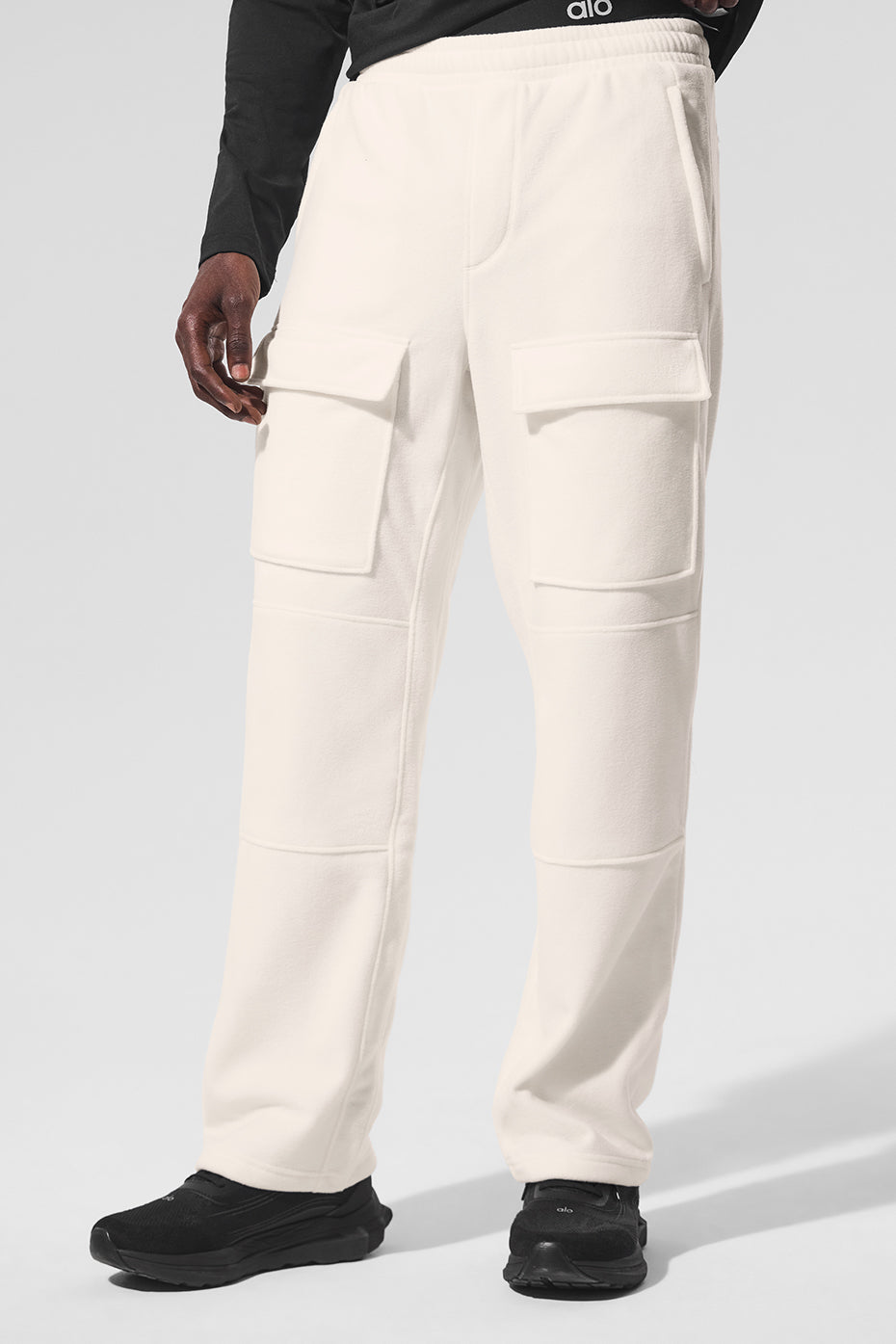 Pantalon Cargo En Polaire Ridge - Ivory